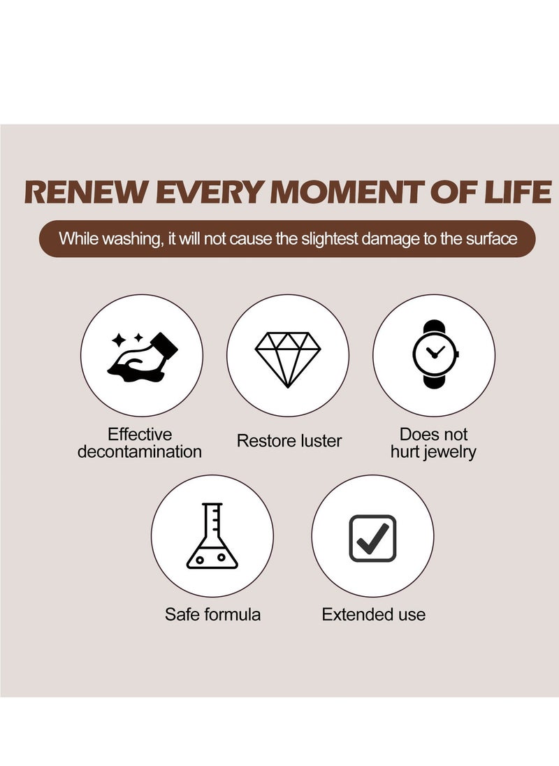 JUE-FISH - Jewellery Cleaner Effective decontamination don't Restore luster hurt jewelry - Image 1