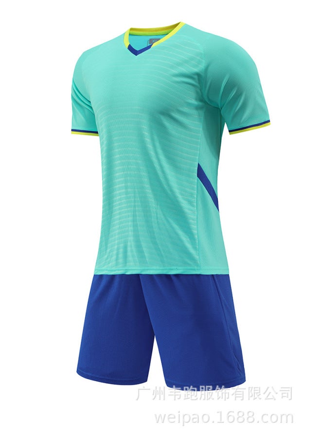 Mint Green Football Jersey - Image 1