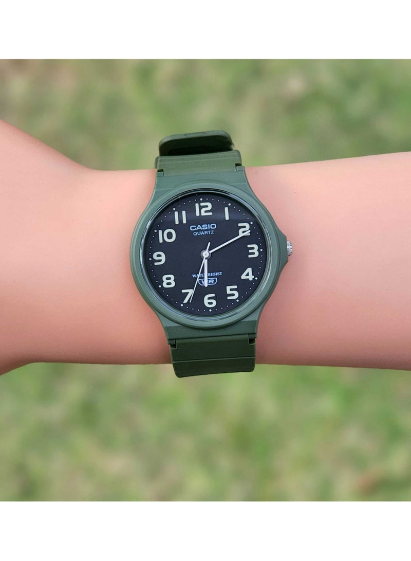 كاسيو Casio Women's Analogue Quartz Watch with Plastic Strap MQ-24UC-3BEF - Image 2