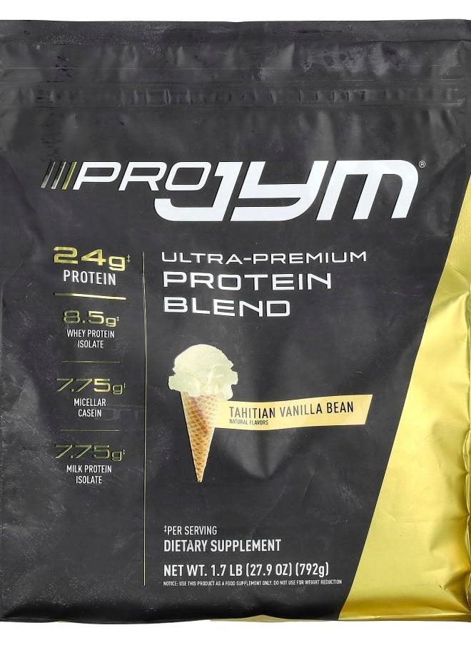 JYM Supplement Science - Pro JYM Ultra-Premium Protein Blend Tahitian Vanilla Bean 1.7 lb (792 g) - Image 1