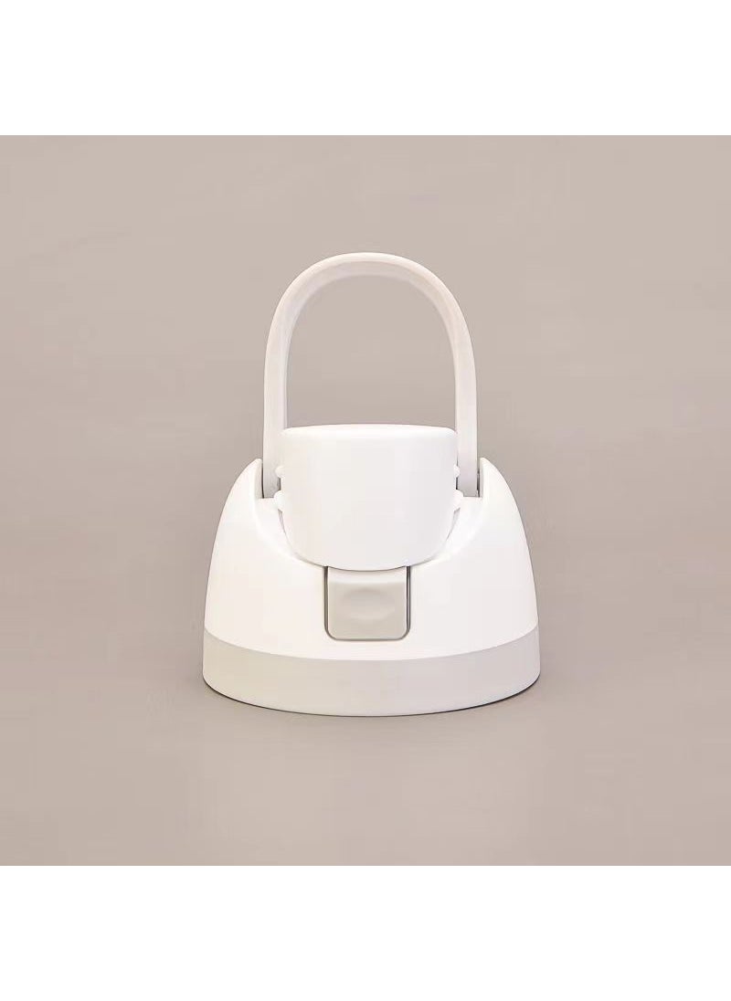 OWala Dual Drink Lid Insulated Fitness Straw Cap White 