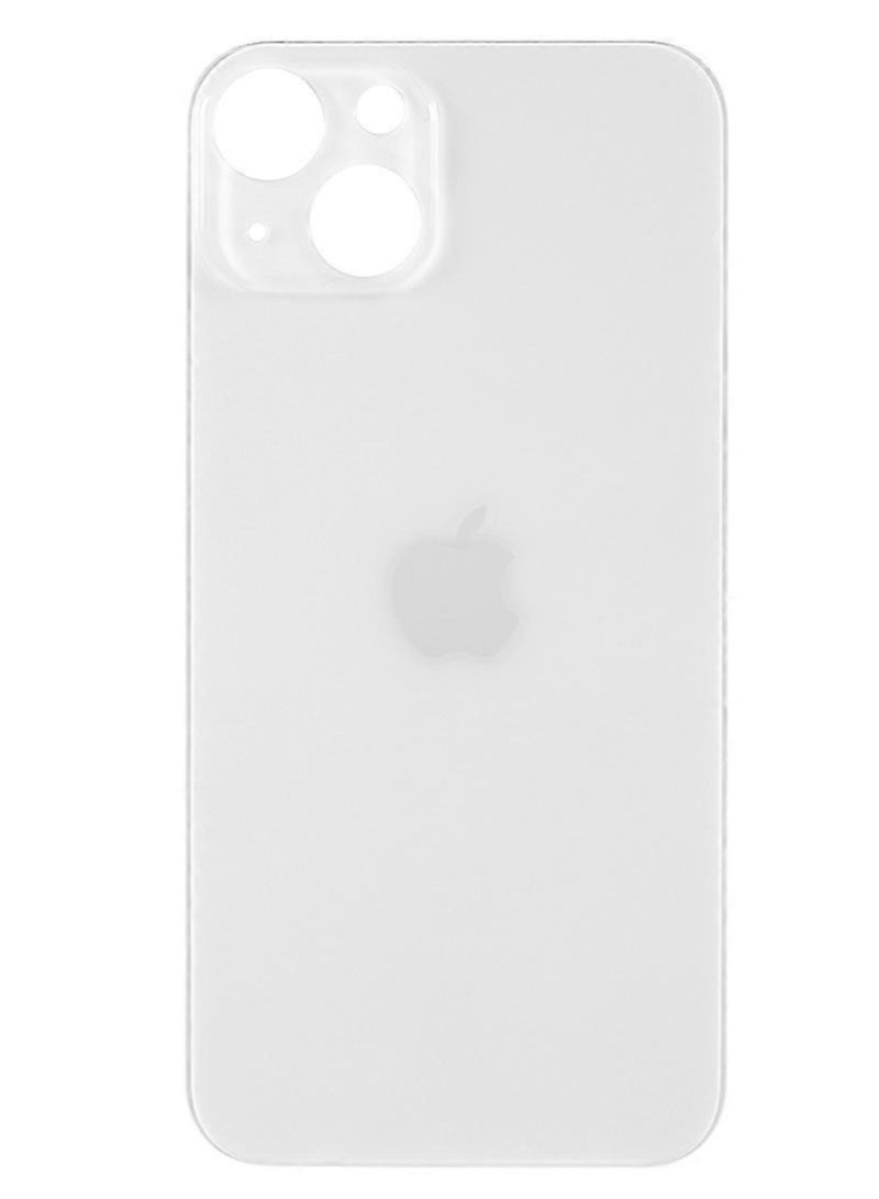 erorex Replacement Battery Back Glass Cover for iPhone 13 6.1-inch - White - Image 1