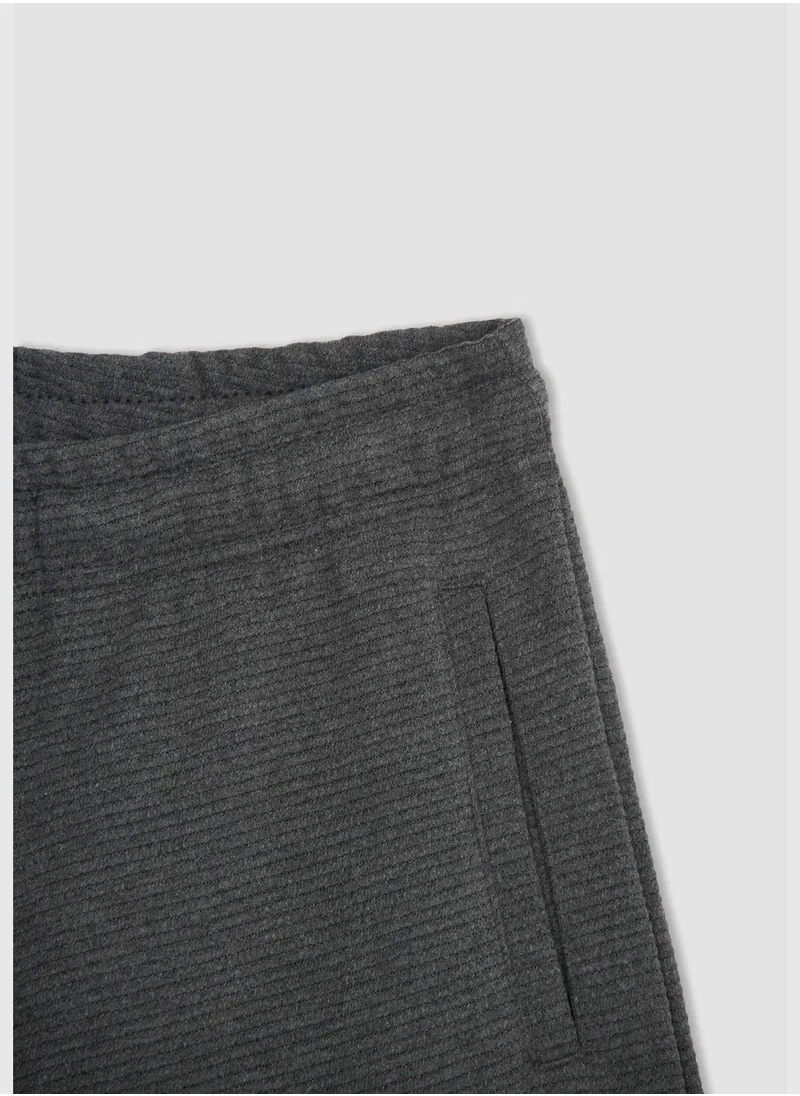 DeFacto Slim Fit Tie Waist Printed Short