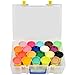 FULLCASE Case for PlayDoh Modeling Compound 20Pack Case of Colors 3Ounce CansStorage Box Organizer Container Holds 32Pack of 1Ounce Modeling Compound for Kid Party FavorsBox Only - Image 3