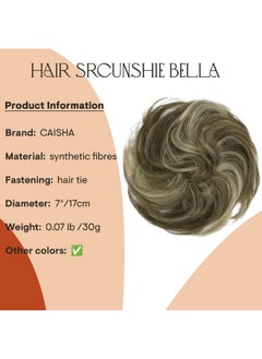 Synthetic Fiber Hairpiece Scrunchie Scrunchy Updo Slightly Wavy Brown Blond Mix G38B - pzsku/Z64512EB93B2B5BE180B6Z/45/_/1720081163/154861cf-39b0-4344-a866-9febfd791928