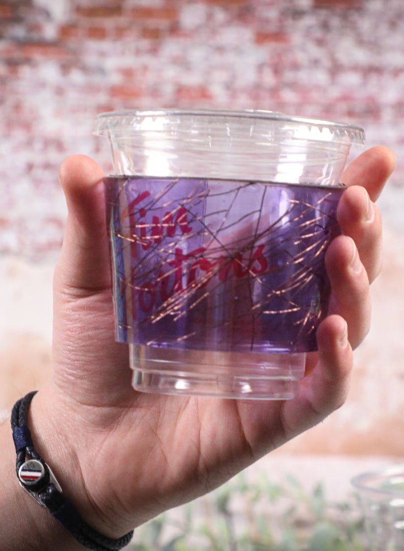 جرافيتي ريزن قالب سيليكون حامل أكواب شكل دانتيل لصب الريزن و الأعمال الفنية - Image 3