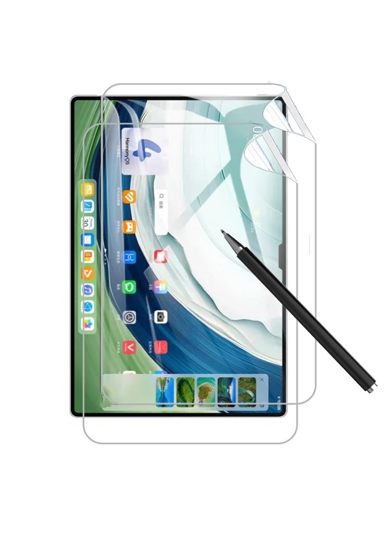 [2pcs] Tablet Paper Film Compatible with Huawei MatePad Pro 13.2 Paper Screen Protector [13.2 Inch] Like Paper Write Draw Soft Film Soft Film Anti-Scratch No-Bubble (13.2")