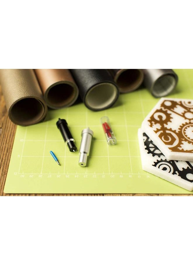 Cricut StandardGrip Machine Mats 12in x 12in, Reusable Cutting Mats for Crafts with Protective Film, Use with Cardstock, Iron On, Vinyl and More, Compatible with Cricut Explore & Maker (3 Count)  - Image 4