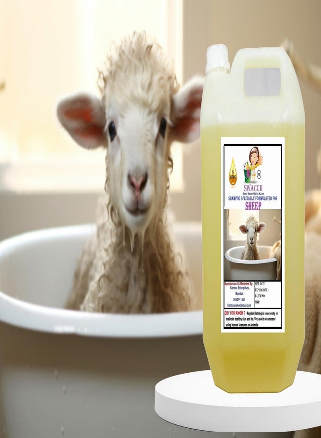 Swacch Shampoo Specially Formulated for Sheep (5 Litre) Lemon - Image 1