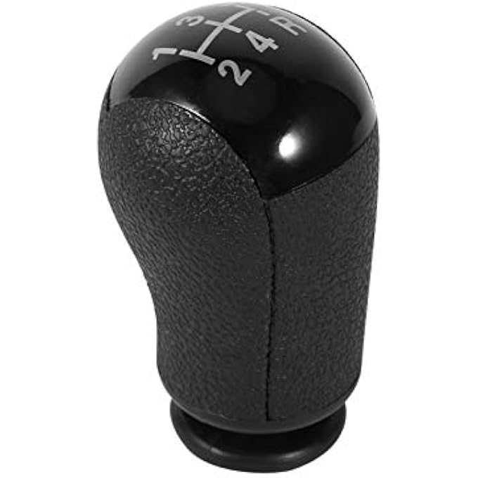 rayihni Yctze 5 Speed MT Gear Stick Shift Knob for Ford Ranger 19922010 White Rubber Modern Knob Easy to Install Sturdy - Image 2