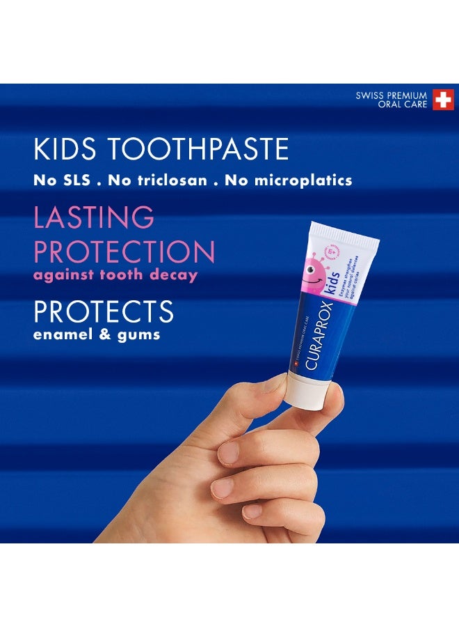 Curaprox Kids Travel Set Pink - Image 5