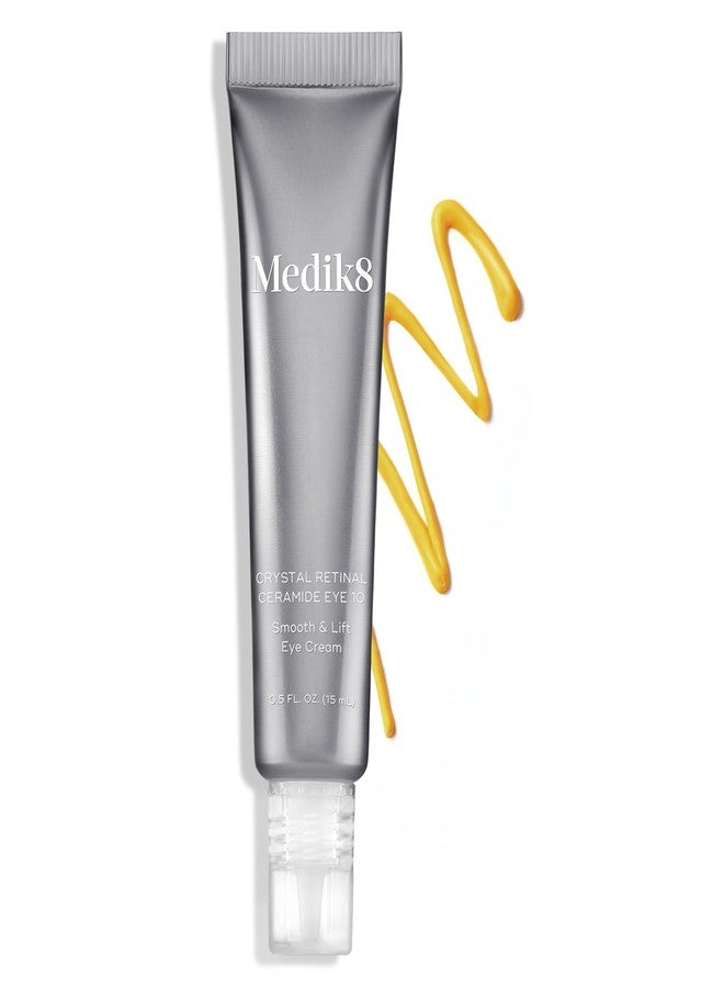 Medik8 Crystal Retinal Ceramide Eye 10 - Lifting Eye Cream with Vitamin A - Smoothing Under Eye Cream for Wrinkles and Sensitive Skin - 0.5 ml - Image 4