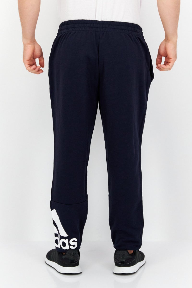 Adidas Men Sportswear Fit Drawstring Outdoor Sweatpants, Navy - Image 4
