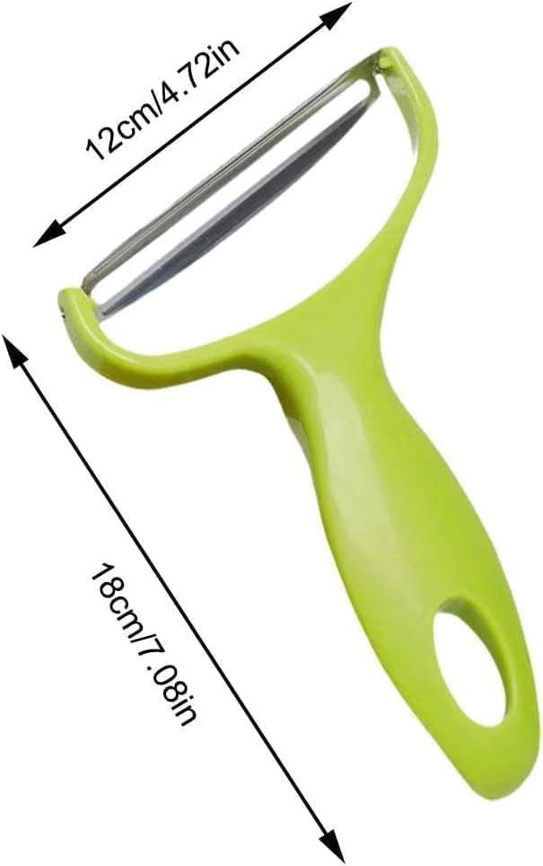 Sluswallow Green 18 * 12cm Cabbage Shredder,Vegetable Cutter Cabbage Slicer,Stainless Steel Fruit Vegetable Potato Peeler Graters Kitchen Must Have for Home Restaurants Kitchen Utensils and Gadgets - Image 2