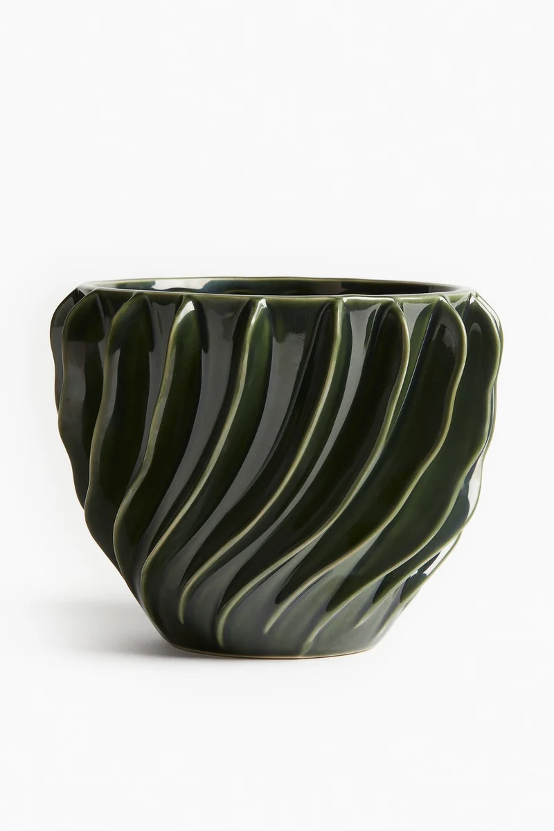 H&M Large stoneware plant pot
