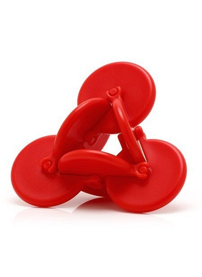 PLAYABLE ART PLAYABLE ART OSM - Forever Turning Kinetic Sculpture (Red)  - Image 1