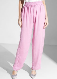 hayas closet Embellished Rushed Sleeve Shirt & Pant Set  - Image 4