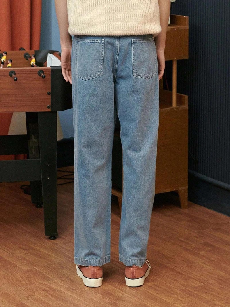 KOTTY Men's Regular Mid Rise Light Blue Jeans - Image 5