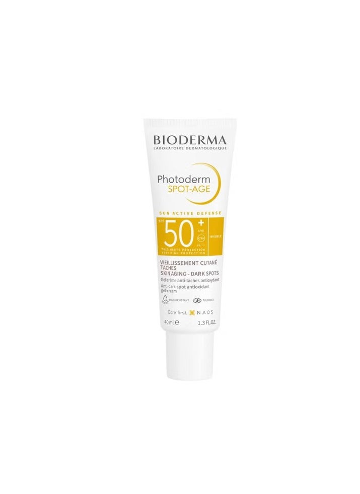 Bioderma Photoderm Spot-Age Spf 50+ Antioxidant Dry Touch Sunscreen 40ml  - Image 1