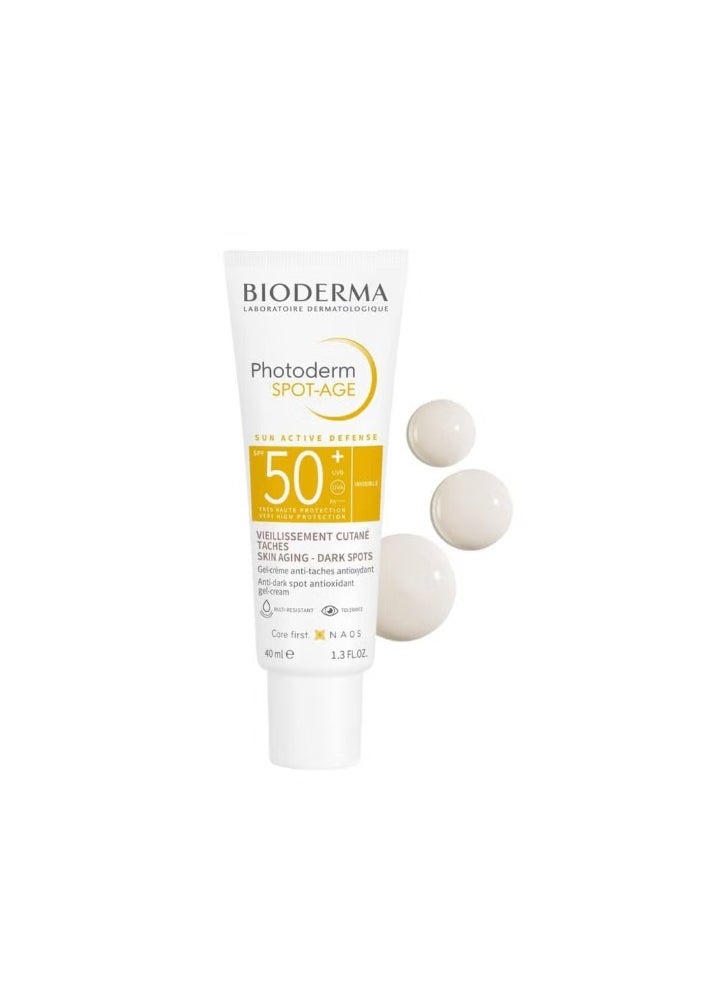 Bioderma Photoderm Spot-Age Spf 50+ Antioxidant Dry Touch Sunscreen 40ml  - Image 2