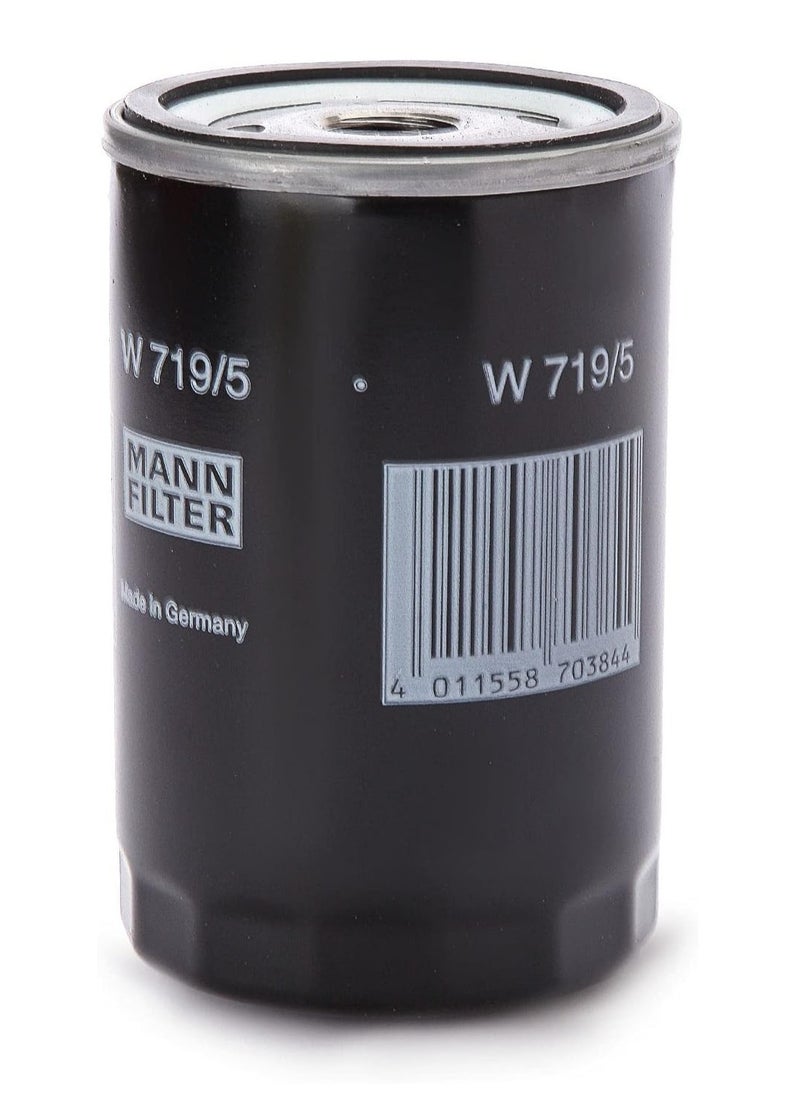 MANN FILTER MANN W719 / 5 Oil Filter for Volkswagen - Skoda Cars  - Image 1