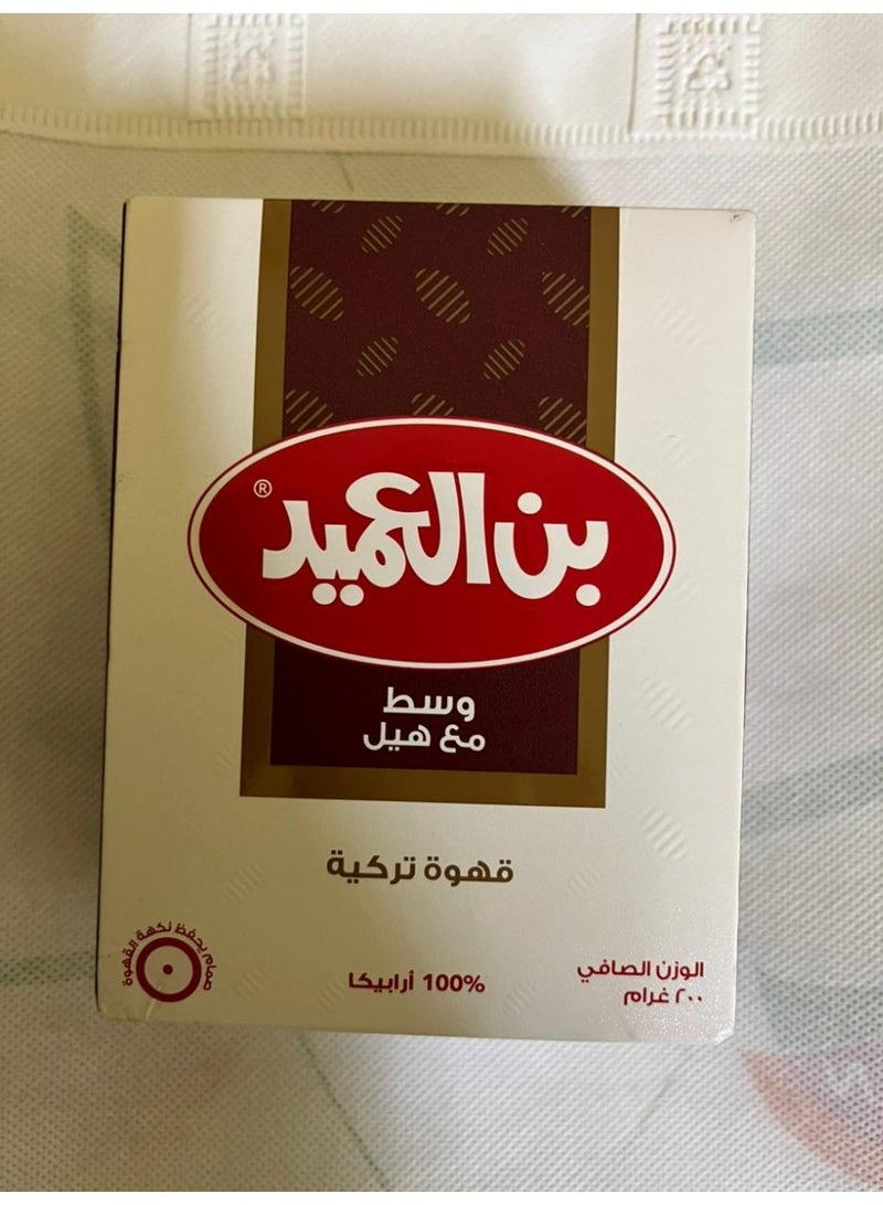 العميد بن وسط محوج مع الهيل 200 جرام