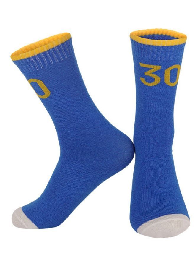 Mei Lifestyle Kids Breathable Printed Cotton One Pair Sports Socks  - Image 2