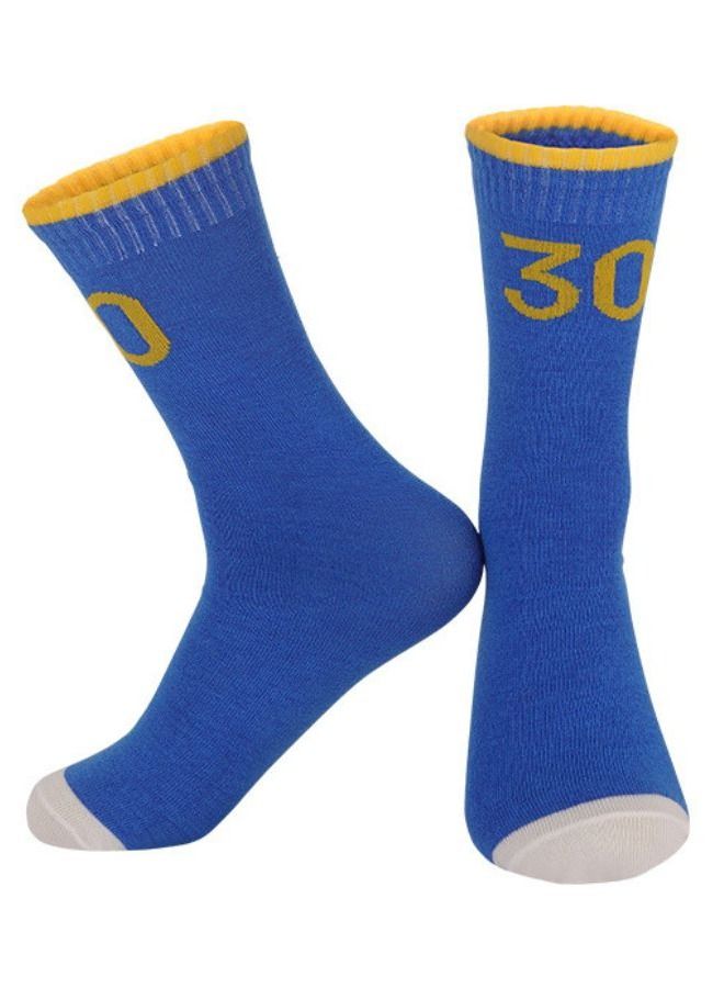 Mei Lifestyle Kids Breathable Printed Cotton One Pair Sports Socks  - Image 1