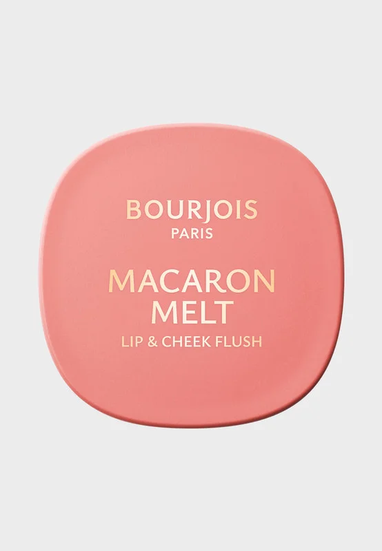 بورجوا باريس بورجوا ماكارون ميلت ليب آند تشيك فلاش - 2 - هوني نوجا، 8 جرامات