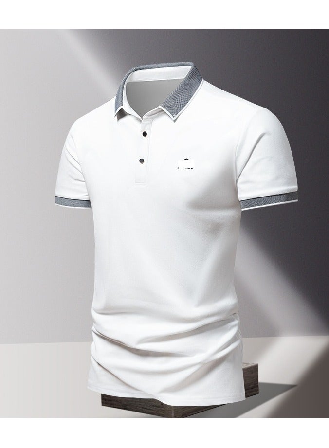Nariele تي شيرت بولو بأكمام قصيرة للأعمال الكاجوال
