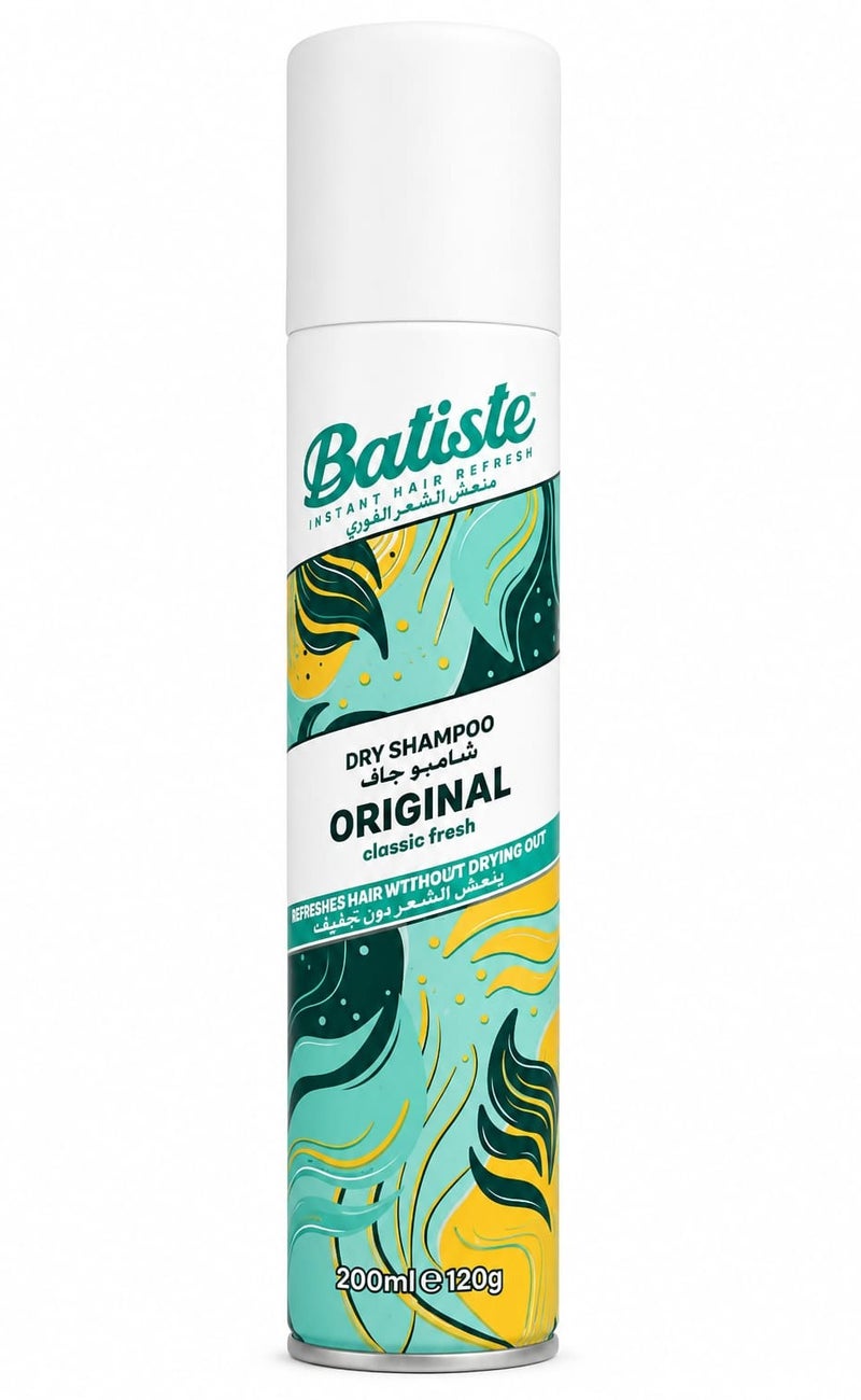 Dry Shampoo Original Classic Fresh, Refreshes Hair Without Drying Out, 200ml-120g