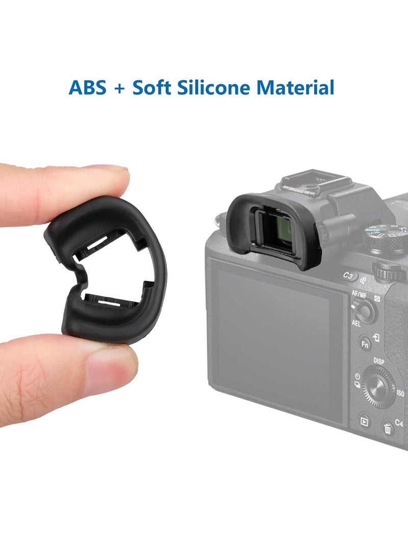 واي آند دي Camera Eyepiece Eyecup Hot Shoe Cover for Sony A7III A7II A9 A7S A99II A58 A7 A7R IV A7RIII A7SII, Accessories (4Pcs) - Image 3
