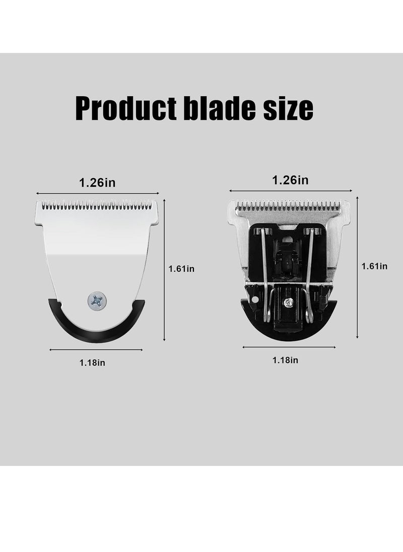 colorski Professional Detachable Hair Clipper Replacement Blades #2111 Blade Compatible with Wahl Mag Trimmers 8841/8143 /8700- Fits Professional Barbers and Stylists(1 pack silver)  - Image 4