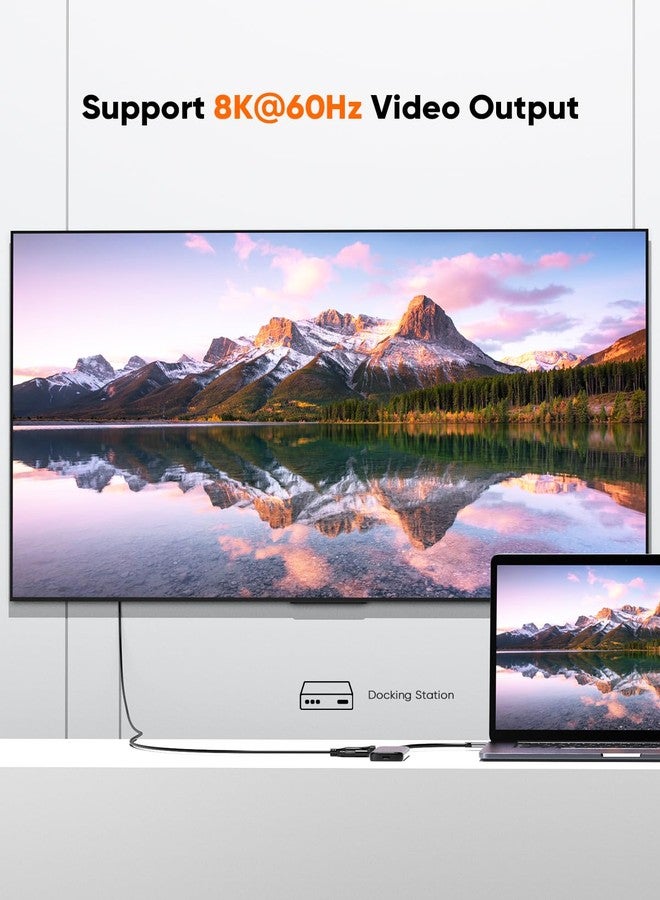 CableCreation Short USB4 Cable 0.5FT, 40Gbps, 240W, 8K@60Hz, Compatible with Thunderbolt 3, Thunderbolt 4 and USB-C, 2Pack - Image 3