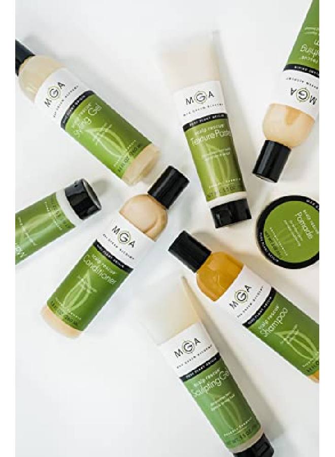 Max Green Alchemy Scalp Rescue Smoothing Balm 8.8 Fl Oz Nourishing Creamy Hair Gel Argan Oil Adds Shine Vegan Keratin Repairs Rough Hair Strengthens Fights Breakage & Frizz Silicone Free Natural No Synthetics - Image 5