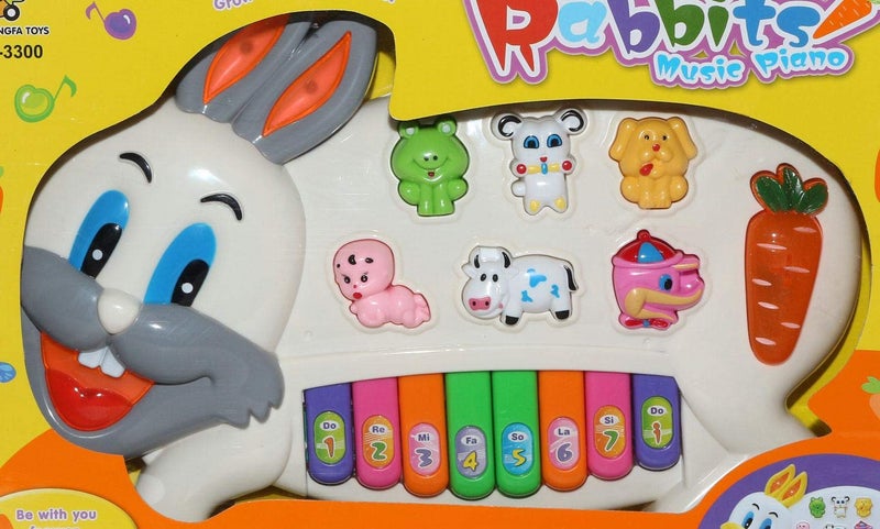 Chuangfa Toys Rabbit Music Piano For Unisex - Image 3