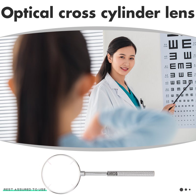 Portable Optometry Tool Optical Cylinder Lens Testing Tool for Optometrist - Image 4
