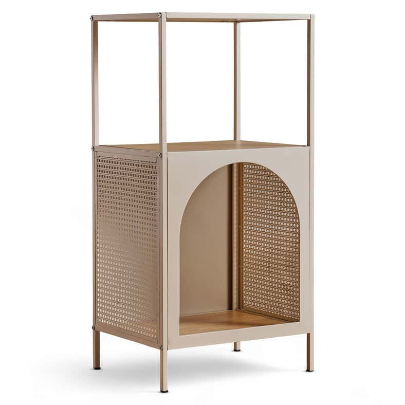 Pan Home وحدة رفوف تيكا - بيج - Image 5