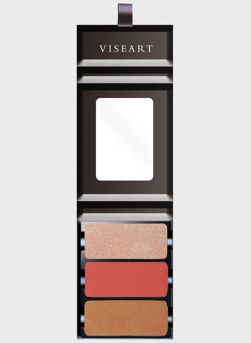 VISEART Theory Ii Ablaze Highlighter, Blush & Bronzer - Vpc02