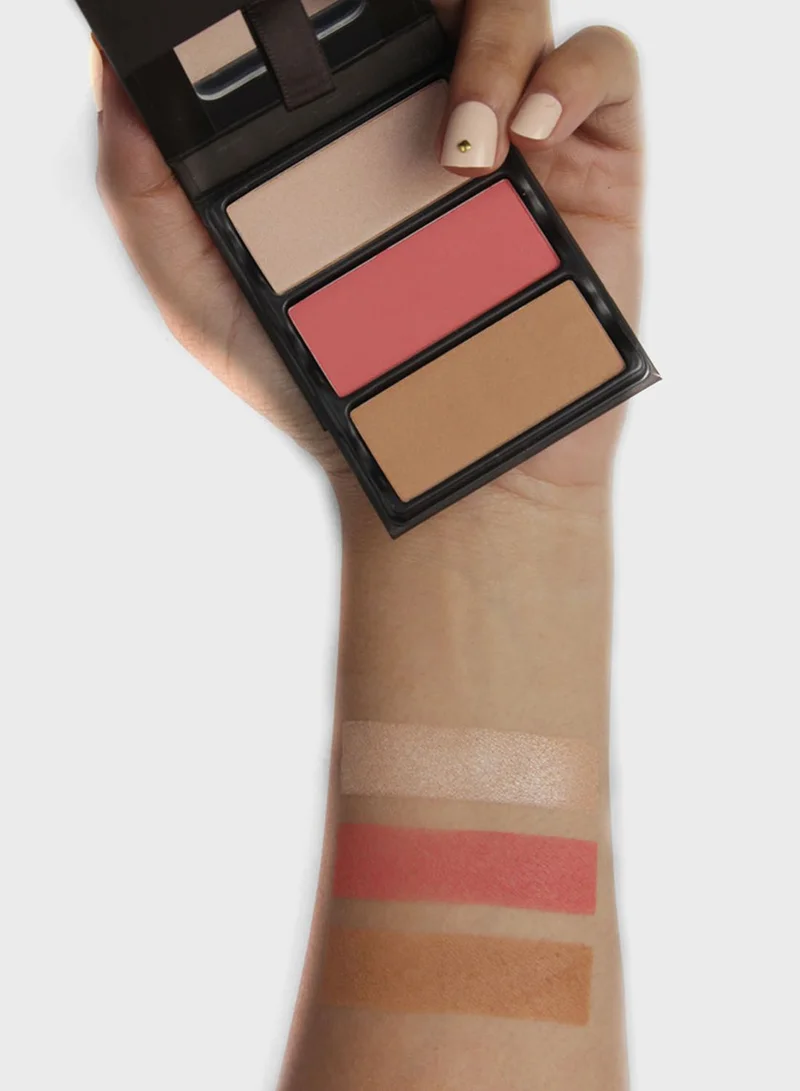 VISEART Theory Ii Ablaze Highlighter, Blush & Bronzer - Vpc02
