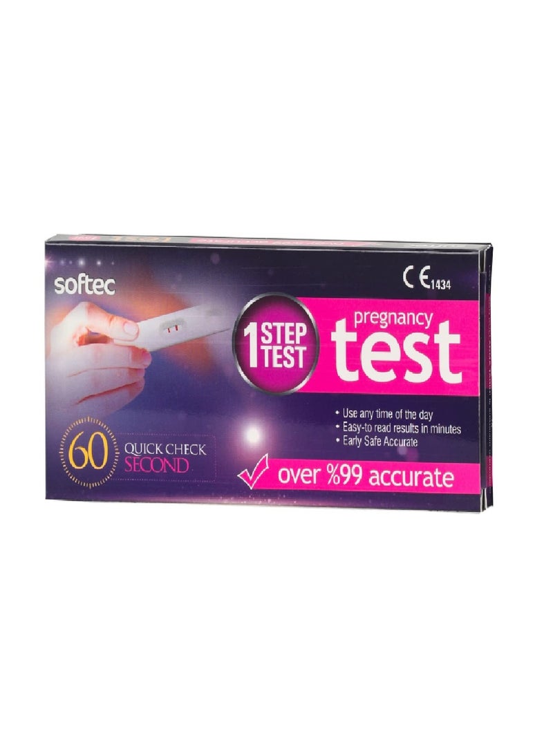 1 Step Pregnancy Test Cassette – Rapid HCG Home Pregnancy Detection Kit for Fast & Accurate Results