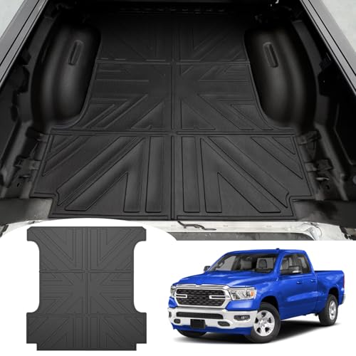Utiiy Bed Mat Compatible with 20192025 Dodge Ram 1500 57FT Truck Bed Liner Pickup Car Truck Potector for 20192025 Dodge Ram1500 Accessories1925 Ram 1500 57FT - Image 1
