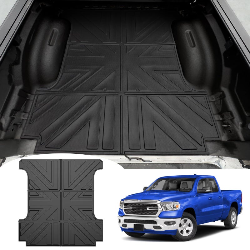 Utiiy Bed Mat Compatible with 20192025 Dodge Ram 1500 57FT Truck Bed Liner Pickup Car Truck Potector for 20192025 Dodge Ram1500 Accessories1925 Ram 1500 57FT - Image 3