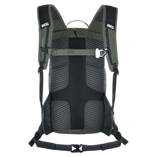 EVOC Unisex Ride 8 Luggage CarryOn Luggage pack of 1 Dark Olive Black One Size Backpack - Image 3