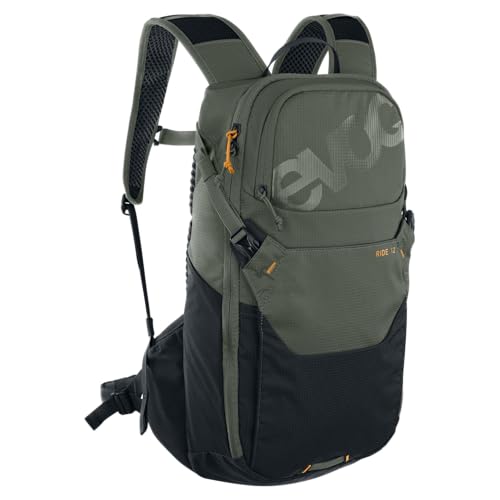 EVOC Unisex Ride 8 Luggage CarryOn Luggage pack of 1 Dark Olive Black One Size Backpack - Image 1