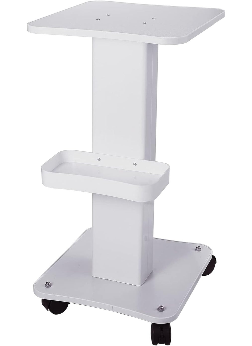 Noverlife - Esthetician Trolley Cart with Wheels, Aluminum Salon Spa Beauty Machine Trolley Stand, Load 135Lbs, 3 Tier Beautician Rolling Cart Esthetician Machine Mobile Handcart for Beauty Instrument Storage - Image 1