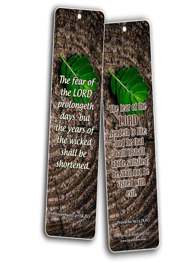 NewEights KJV Scriptures Bookmarks - Fear of The Lord (60-Pack) - Perfect Gift Idea for Friends and Loved Ones - Image 4