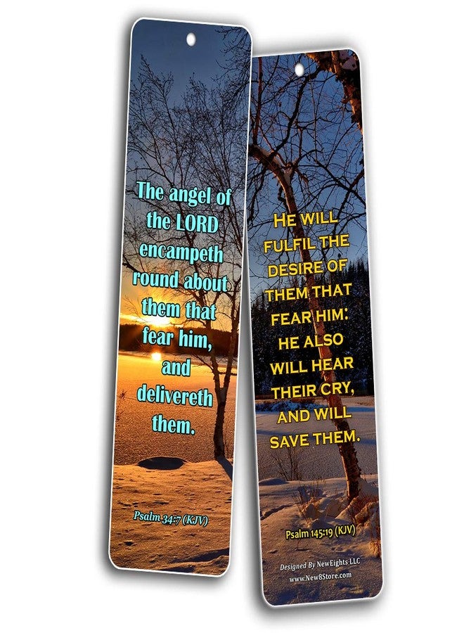NewEights KJV Scriptures Bookmarks - Fear of The Lord (60-Pack) - Perfect Gift Idea for Friends and Loved Ones - Image 5
