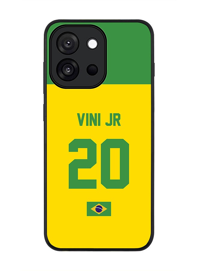 Stylizedd For OnePlus 13s / 13T Case,Slim fit Camera Protection, Shockproof Thin Phone cover  - Football - Brazil,  Vini Jr