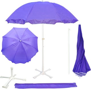 RAINPOPSON Outdoor Garden Umbrella With Stand 7Ft Big Size Patio Garden Umbrella Purple 7Ft - pzsku/Z6453B2578FE5DB4A6D02Z/45/1748244554/a6eb6c13-4862-40b2-aa7b-ac4811385c6c